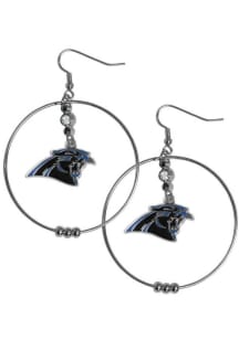 Carolina Panthers Hoop Womens Earrings