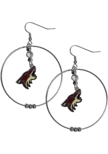 Arizona Coyotes Hoop Womens Earrings
