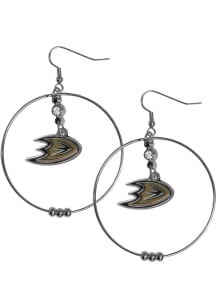 Anaheim Ducks Hoop Womens Earrings