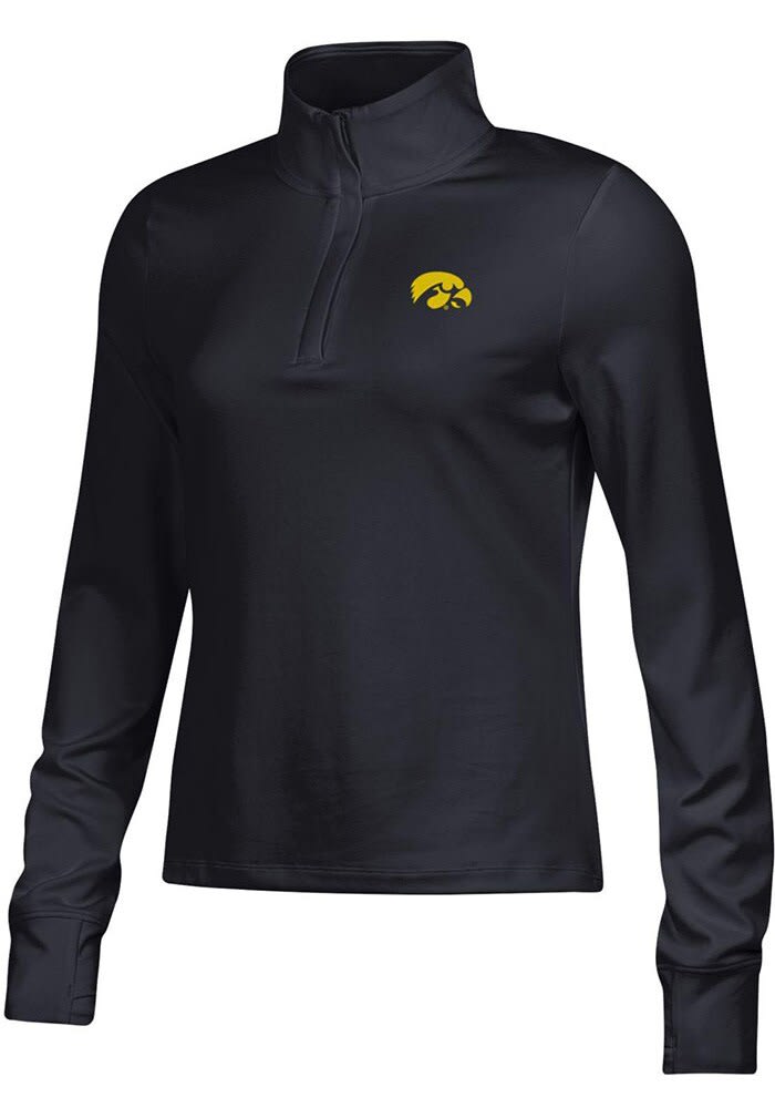 UNDER ARMOUR - まゆ Iowa Hawkeyes Under Armour Womens BLACK Motion Long Sleeve