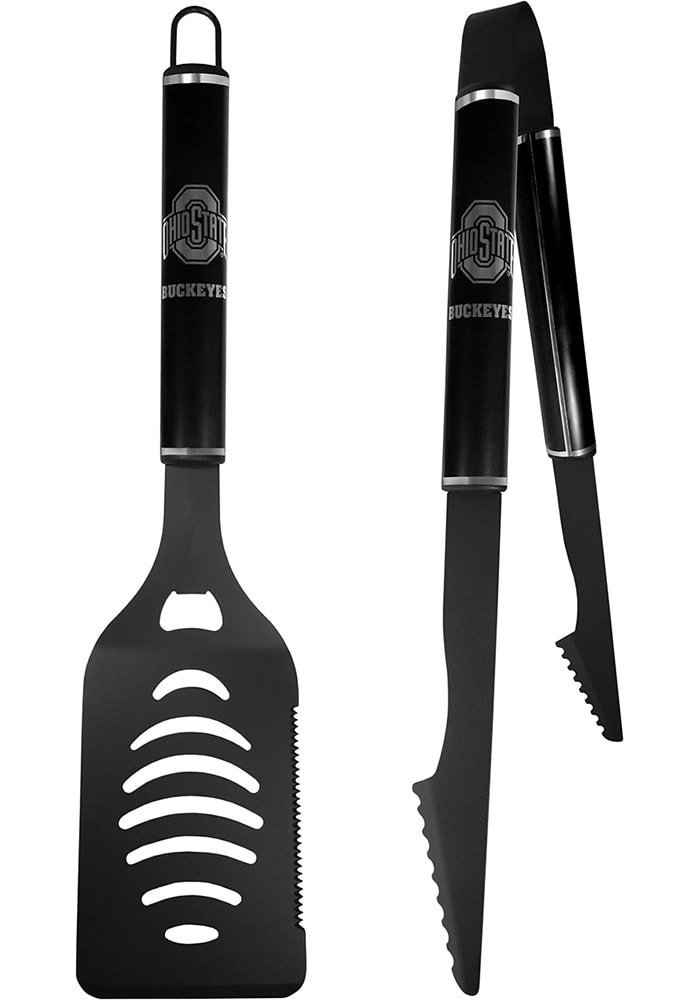 Ohio State Buckeyes Monochromatic BBQ Tool Set