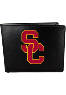 USC Trojans Large Logo Mens Bifold Wallet