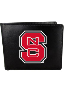 NC State Wolfpack Large Logo Mens Bifold Wallet