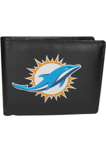 Miami Dolphins Large Logo Mens Bifold Wallet
