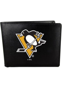 Pittsburgh Penguins Large Logo Mens Bifold Wallet
