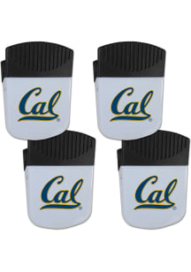 Cal Golden Bears White Bottle Opener Chip Clip