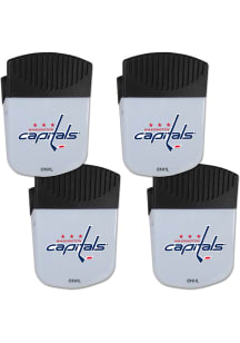 Washington Capitals White Bottle Opener Chip Clip