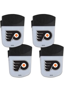 Philadelphia Flyers White Bottle Opener Chip Clip