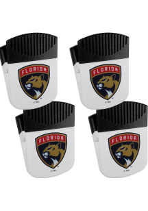 Florida Panthers White Bottle Opener Chip Clip