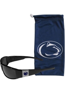 Chrome w Bag Penn State Nittany Lions Mens Sunglasses - Black