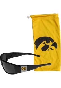 Iowa Hawkeyes Chrome w Bag Mens Sunglasses