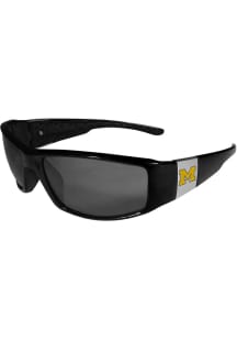 Chrome Michigan Wolverines Mens Sunglasses - Black