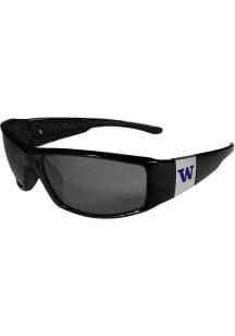 Chrome Washington Huskies Mens Sunglasses - Black