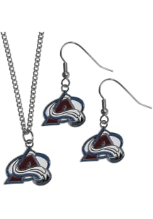 Colorado Avalanche Dangle Womens Earrings
