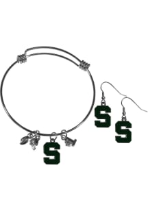 Michigan State Spartans Dangle Womens Earrings