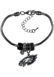 Philadelphia Eagles Euro Bead Bracelet Womens Bracelet