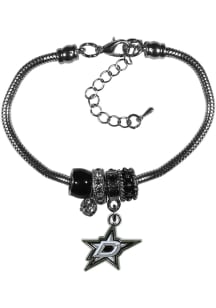 Dallas Stars Euro Bead Bracelet Womens Bracelet