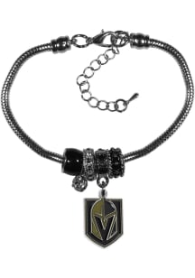 Vegas Golden Knights Euro Bead Bracelet Womens Bracelet