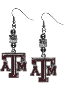 Texas A&amp;M Aggies Euro Bead Earrings Womens Earrings