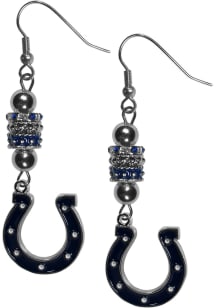 Indianapolis Colts Euro Bead Earrings Womens Earrings