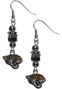 Jacksonville Jaguars Euro Bead Earrings Womens Earrings