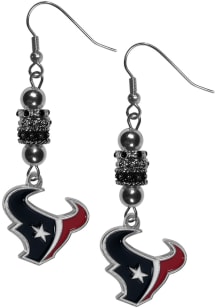 Houston Texans Euro Bead Earrings Womens Earrings