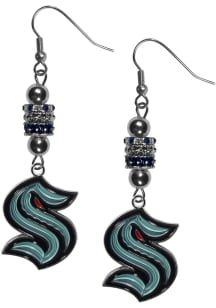 Seattle Kraken Euro Bead Earrings Womens Earrings
