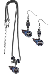 Tennessee Titans 2 Piece Euro Bead Womens Earrings