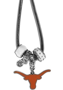 Texas Longhorns Euro Bead Necklace