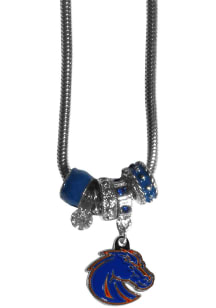 Boise State Broncos Euro Bead Necklace