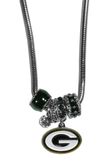 Green Bay Packers Euro Bead Necklace