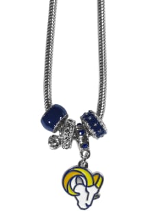 Los Angeles Rams Euro Bead Necklace