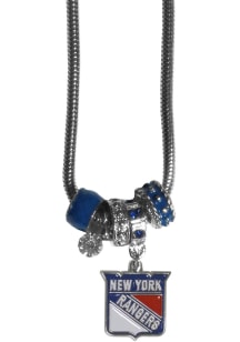 New York Rangers Euro Bead Necklace