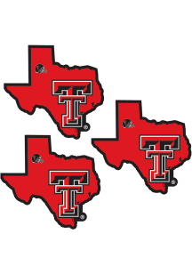 Texas Tech Red Raiders Home State Auto Decal - White