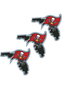 Tampa Bay Buccaneers Home State Auto Decal - White