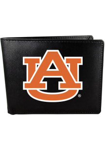 Auburn Tigers Leather Mens Bifold Wallet