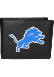 Detroit Lions Leather Mens Bifold Wallet