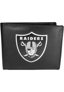 Las Vegas Raiders Leather Mens Bifold Wallet