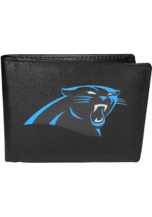 Carolina Panthers Leather Mens Bifold Wallet