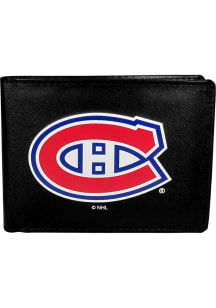 Montreal Canadiens Leather Mens Bifold Wallet