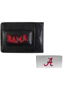 Alabama Crimson Tide Leather Mens Bifold Wallet
