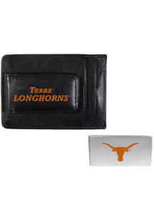 Texas Longhorns Leather Mens Bifold Wallet