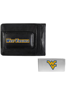 West Virginia Mountaineers Leather Mens Bifold Wallet