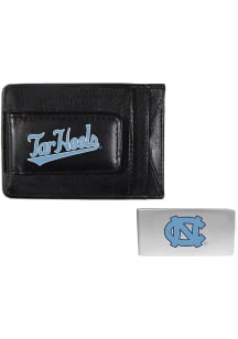 North Carolina Tar Heels Leather Mens Bifold Wallet