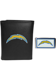 Los Angeles Chargers Leather Mens Money Clip