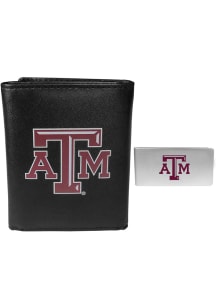 Texas A&amp;M Aggies Leather Mens Trifold Wallet