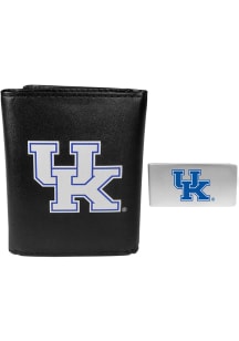 Kentucky Wildcats Leather Mens Trifold Wallet