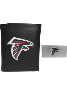 Atlanta Falcons Leather Mens Trifold Wallet