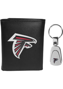 Atlanta Falcons Leather Mens Trifold Wallet