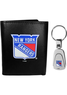 New York Rangers Leather Mens Trifold Wallet